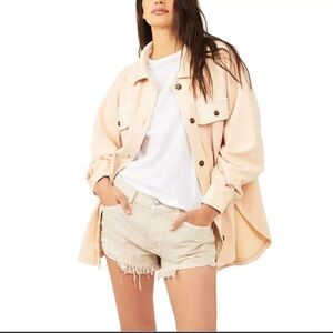 Free People Ruby Long Sleeve Shacket